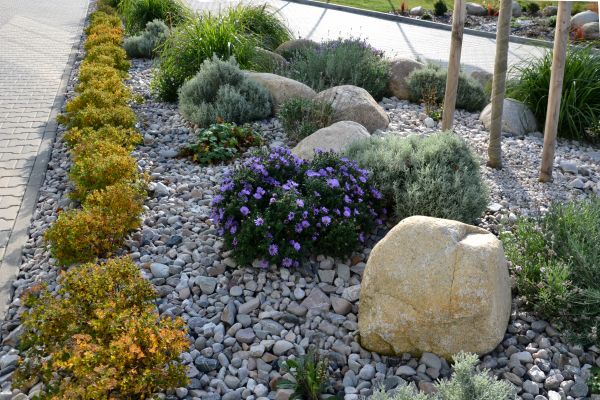 Decorative Rock Installation in Tampa